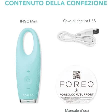 Foreo iris 2 - oogmassageapparaat - munt