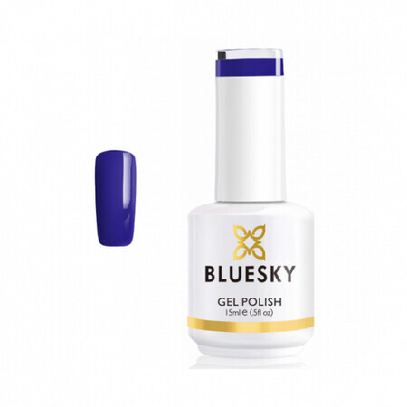 Esmalte de uñas semipermanente Bluesky UV Deep Royal Blue 15ml