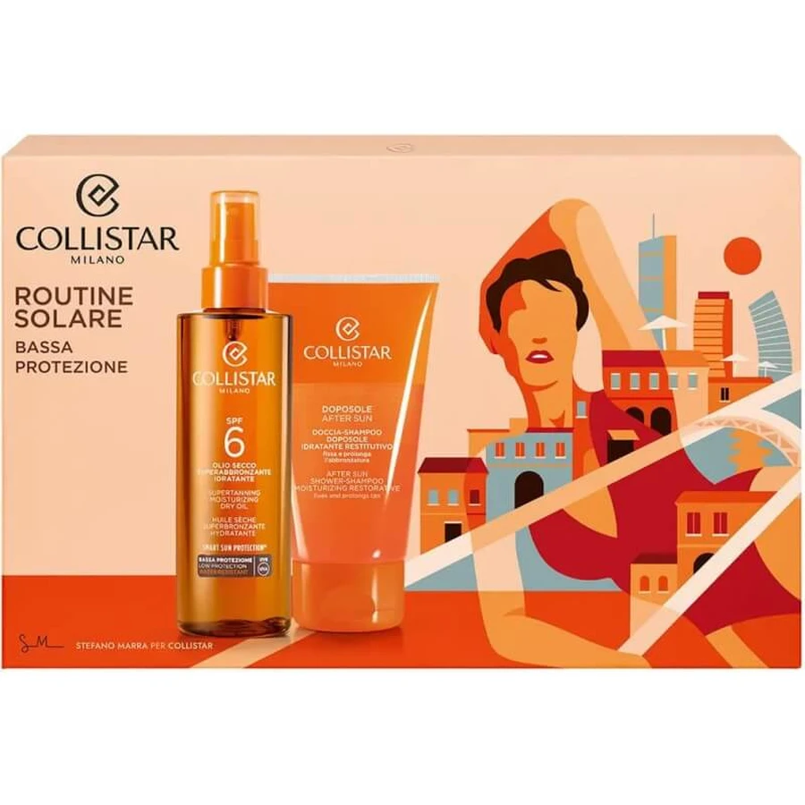 Collistar sun routine low protection spf 6 - kit solar