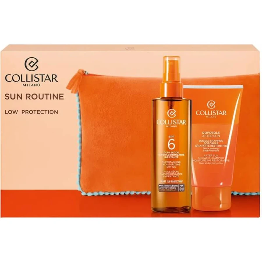 Collistar sun routine low protection spf 6 - kit solar