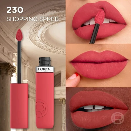 L'oreal paris Infaillible matte resistance - barra de labios mate nº 230 shopping spree