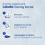 Labello caring - exfoliante labial con aloe vera y vitamina e 4.8 gr.