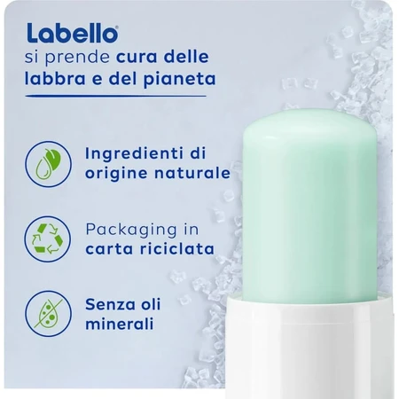 Labello caring - exfoliante labial con aloe vera y vitamina e 4.8 gr.