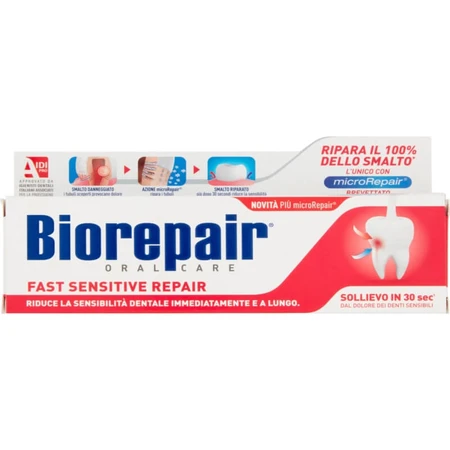 Biorepair fast sensitive repair - Zahnpasta für empfindliche Zähne 60 ml