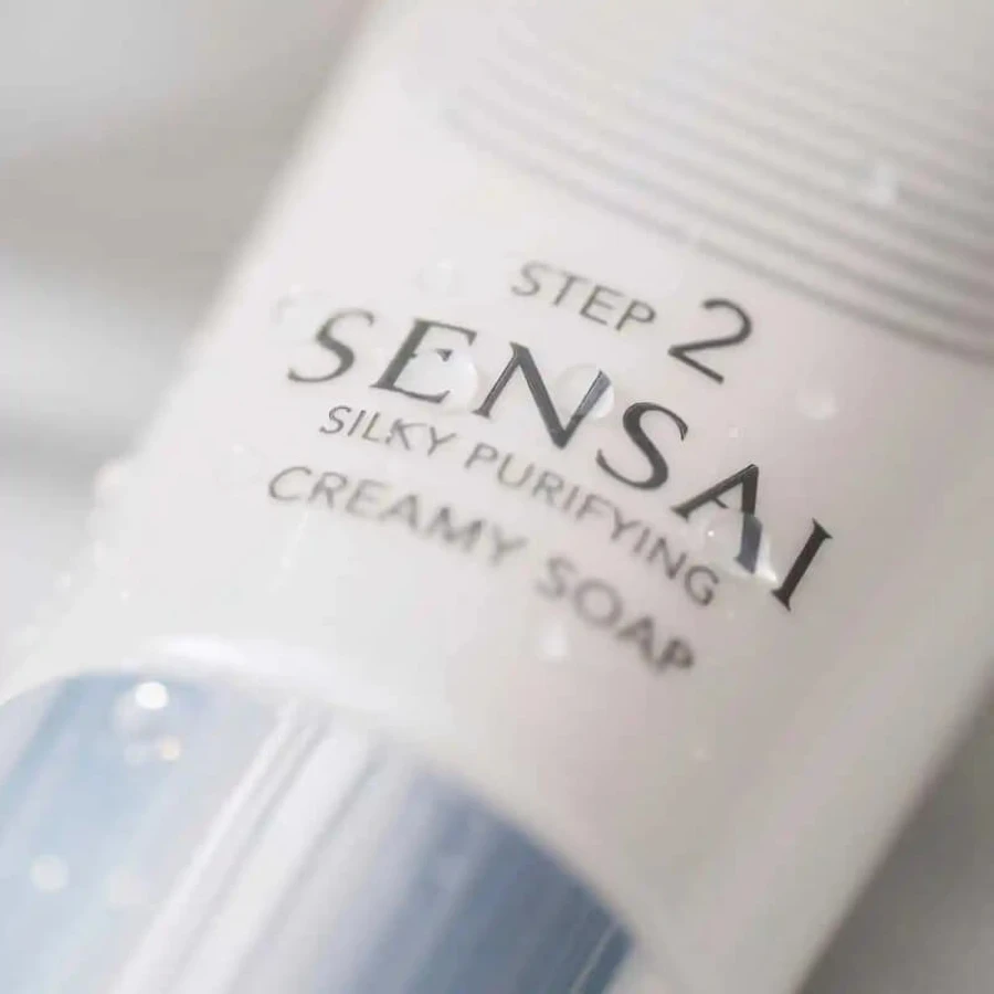 Kanebo Sensai silky purifying creamy soap - step 2 125ml