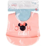 Stor Disney baby - silicone bib - pink