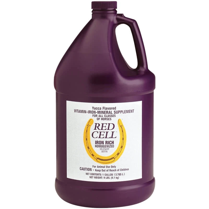 Chifa Red cell - mineraal vitaminesupplement voor paarden 3,78 l
