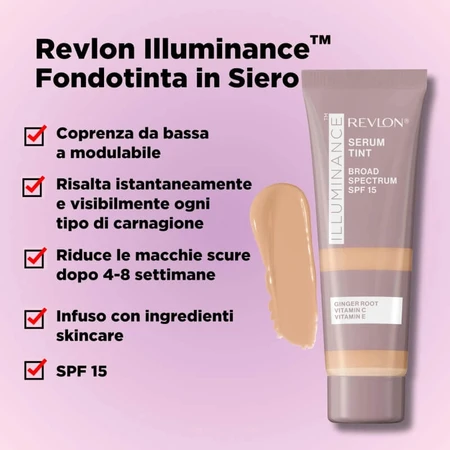 Revlon Illuminance serum tint - serum foundation - nr. 517 amber