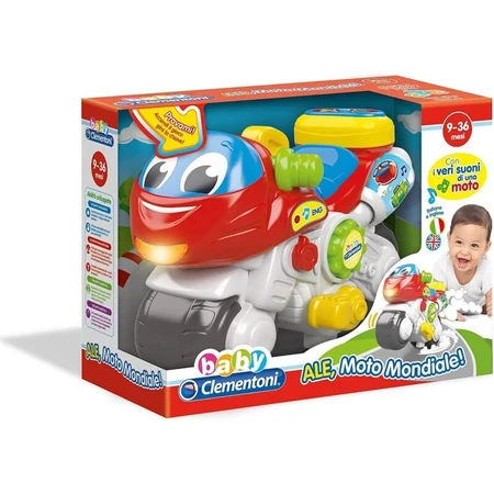 Clementoni Ale motomondiale - juego electrónico con luces y sonidos