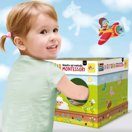 Lisciani Montessori - maxi puzzle the farm