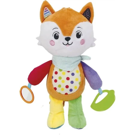 Clementoni Happy fox - jucărie moale pentru copii