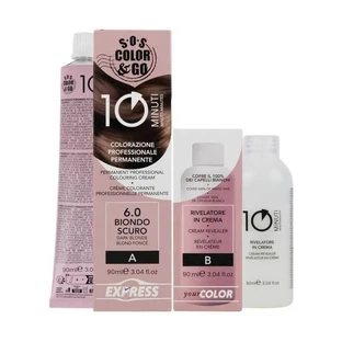 Alama Sos color&amp;go - trwała koloryzacja nr. 6.0 ciemny blond