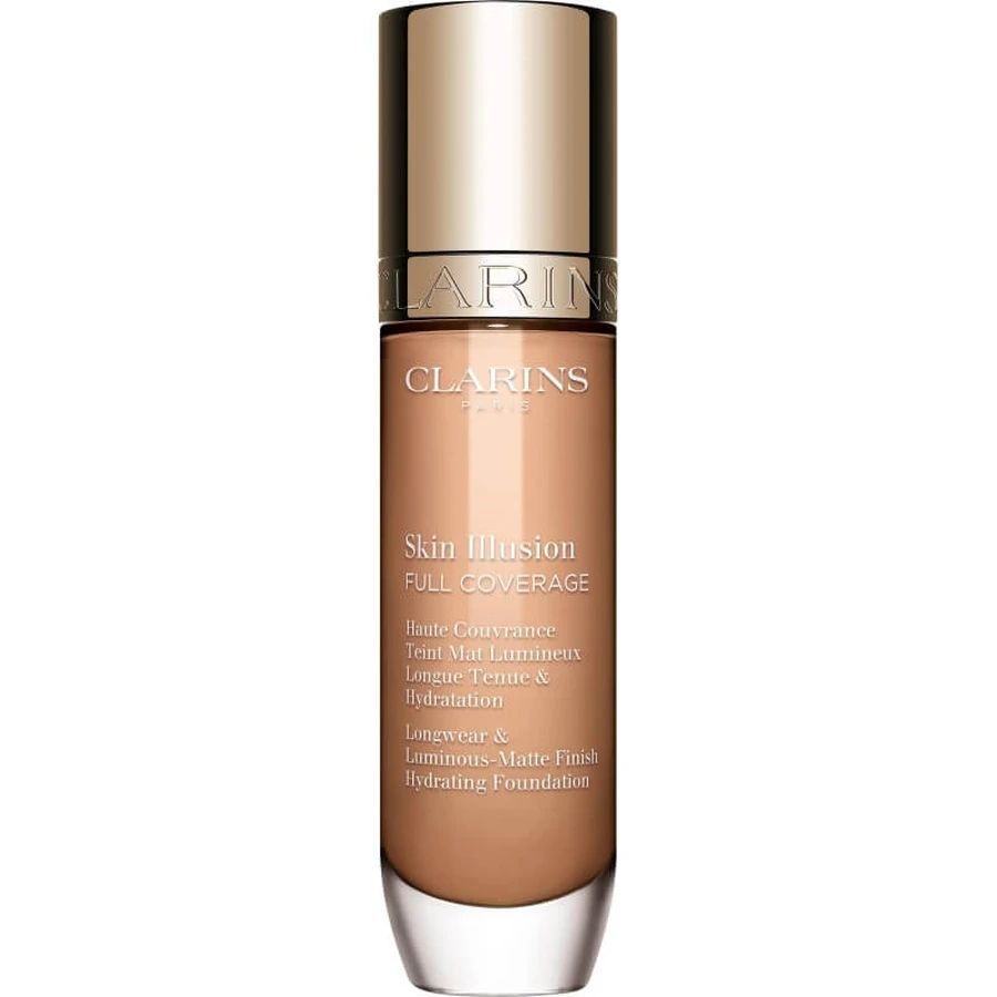 Clarins skin illusion full coverage - fond de teint effet mat lumineux - no. 112.3n