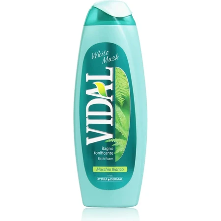 Vidal Witte muskus - verkwikkend bad 500 ml