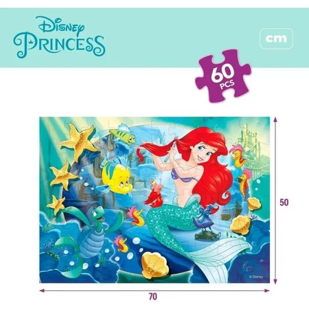 Lisciani Maxipuzzle double-sided 60 pieces mermaid