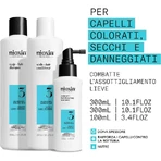 Nioxin System 3 Kit - volumisierendes Shampoo 300 ml + Spülung 300 ml + Kur 100 ml Box-Set