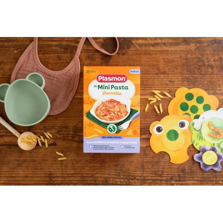 Plasmon mini pasta pennette - pasta voor baby's 300 g