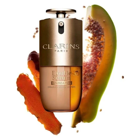 Clarins dubbele serum foundation - hybride serum foundation nr. m4c