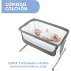 Chicco next2me air - cosleeping cradle Farbe dunkelgrau