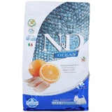 Farmina N&amp;d ocean adult mini arenque y naranja - alimento completo para perros adultos pequeños 800 gr.