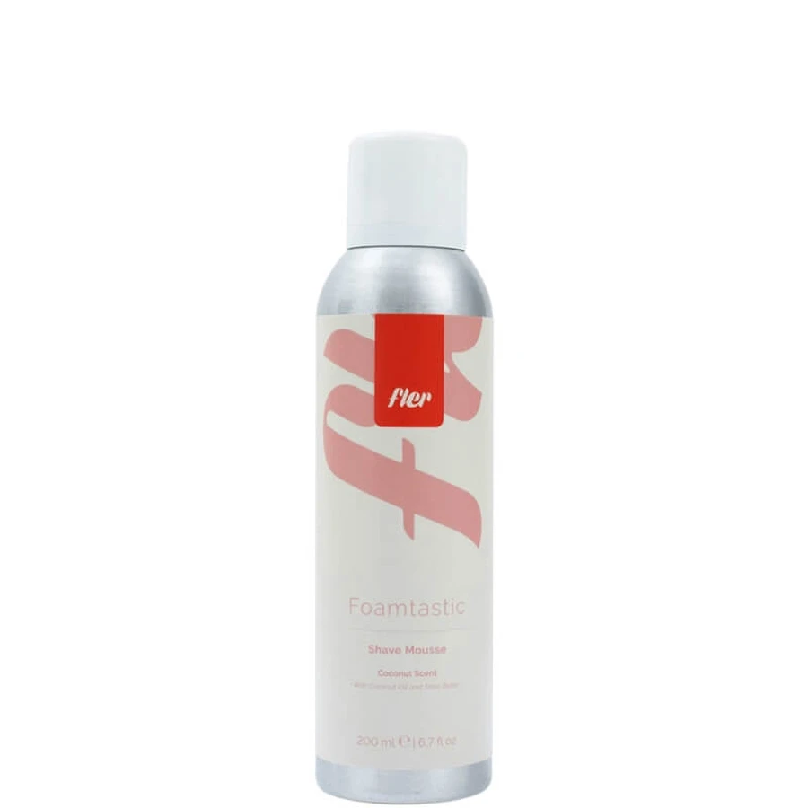 Fler Foamtastic Kokosnuss-Rasierschaum - Enthaarungsschaum 200 ml