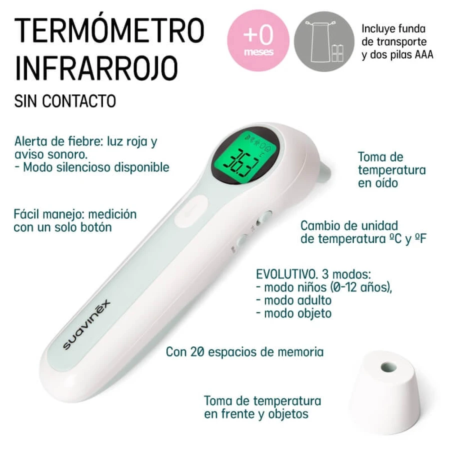 Suavinex berührungsloses Infrarot-Thermometer