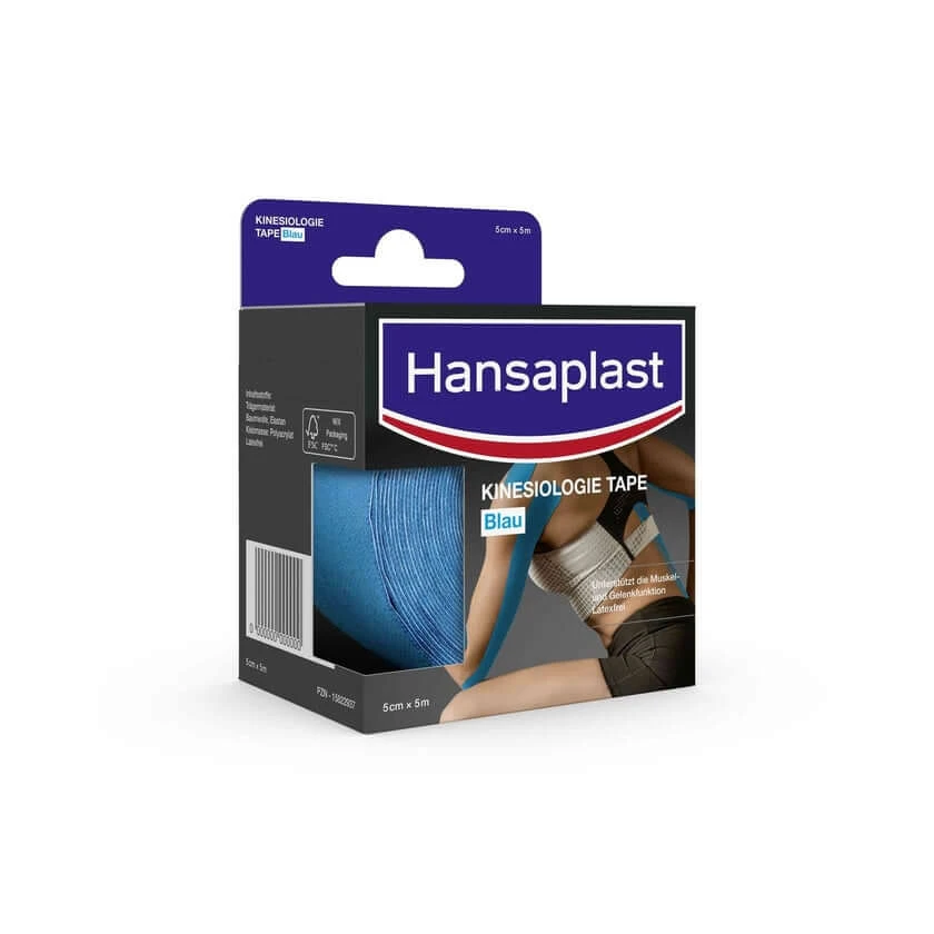 Hansaplast kinesiologie tape, 5 m x 5 cm 1 st