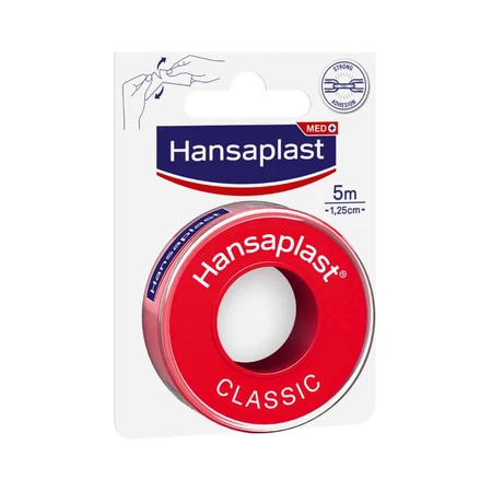 Hansaplast Fixierpflaster Classic 5 m x 1,25 cm 1 St