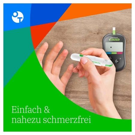 OneTouch Select Plus Flex Blutzucker-Messgerät (mmol/dL) 1 St