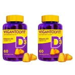 VIGANTOLVIT 2000 I.U. Vitamin D Softgel 2X60 pcs
