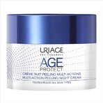 Age Protect Crema de Noche Peeling Antiedad, 50 ml, Uriage