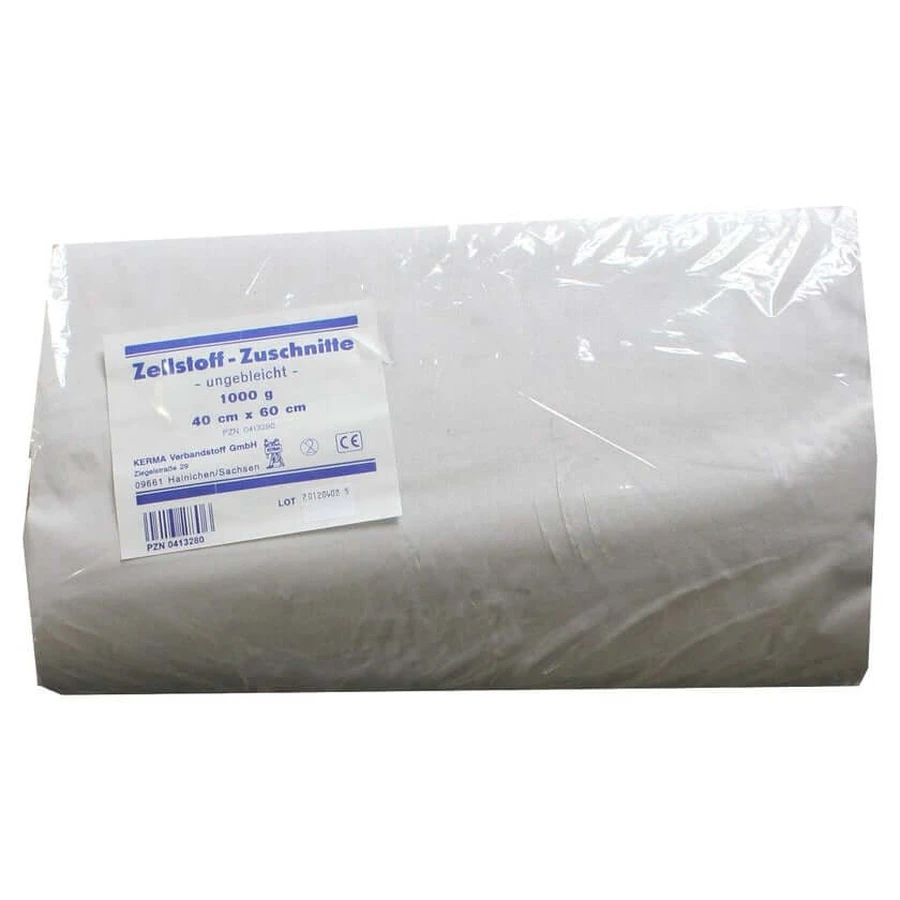 Cellulose écrue 40x60 cm couches 1000 g