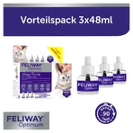 FELIWAY OPTIMUM Suplemento para gatos 3X48 ml