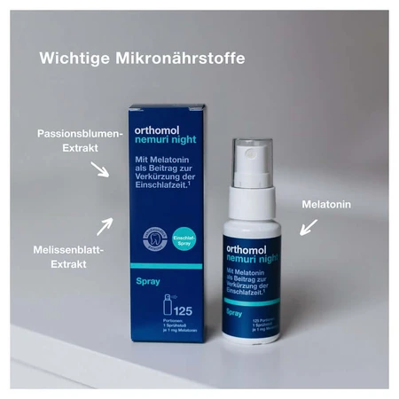 Orthomol Nemuri nachtspray 2X25 ml