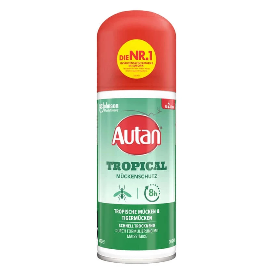 Autan Tropical Dry Spray 100 ml
