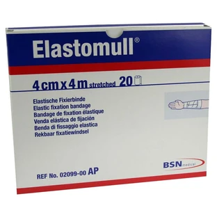 Elastomull 4 cmx4 m elast.Fixierb.2099 20 St
