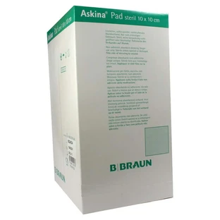 Askina Pad Wound Dressing 10x10 cm not ha 100 pcs.