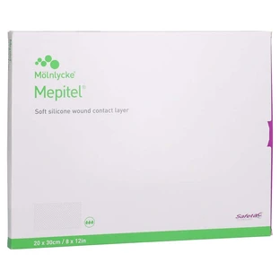 Mepitel opatrunek z siatki silikonowej 20x30 cm 5 szt.