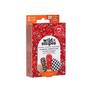 Wild Stripes Sensitive Plaster - Fashion Edition 20 szt.