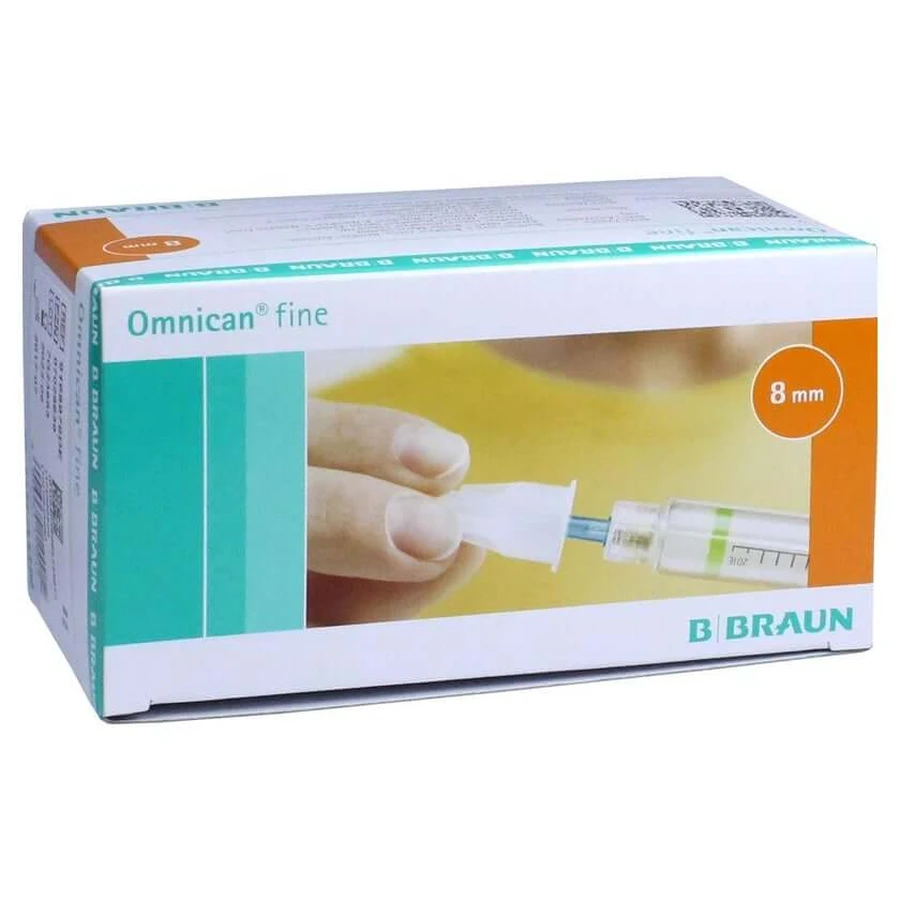 Omnican fine Pen Cannula 31 G 0,25x8 mm 100 szt.: ceny i cechy