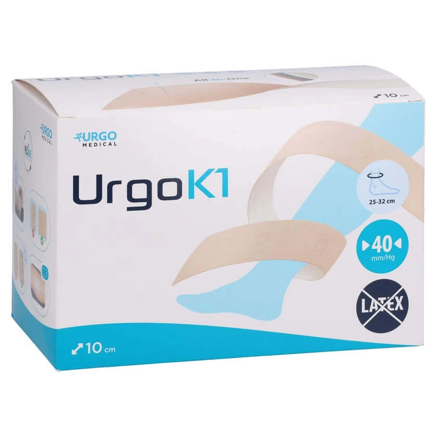 Urgok1 Compr.syst.10cm tour de cheville 25-32c 6 pcs.