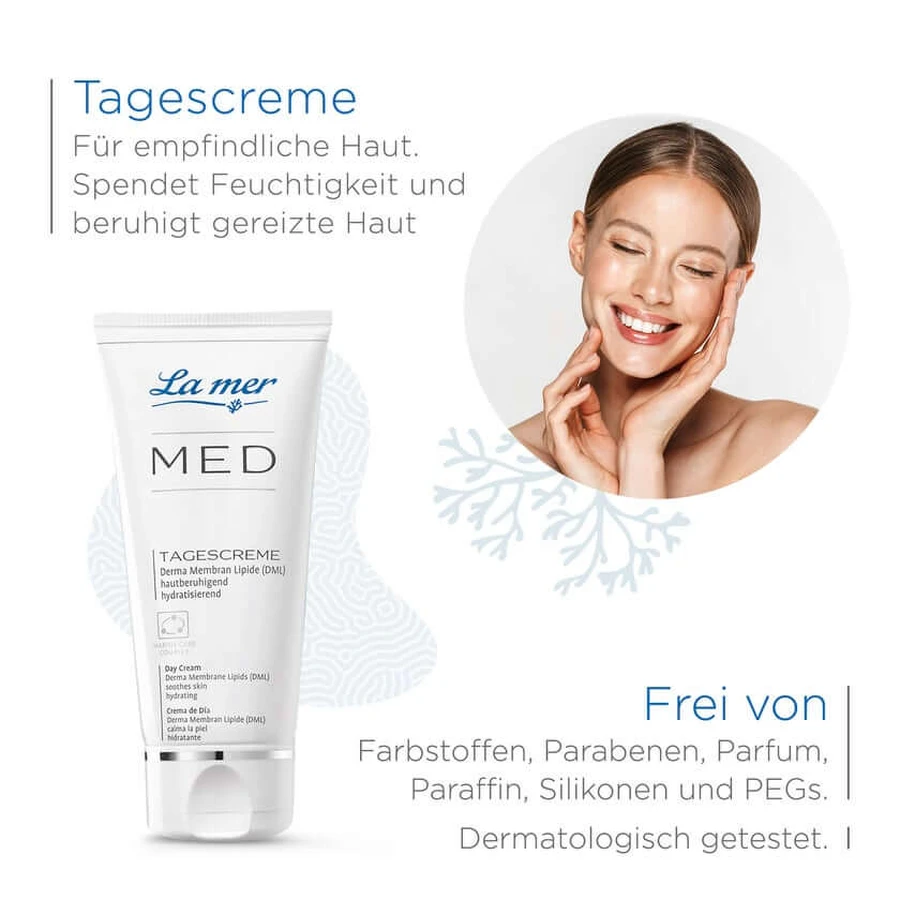La mer MED Tagescreme ohne Parfum 50 ml