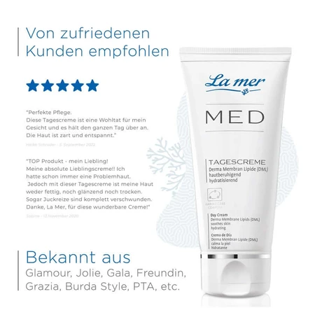 La mer MED Tagescreme ohne Parfum 50 ml