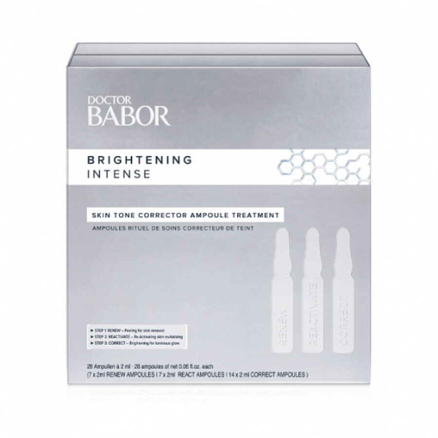 Set pentru depigmentare Doctor Babor Brightening Intense Skin Tone Corrector Treatment 56ml