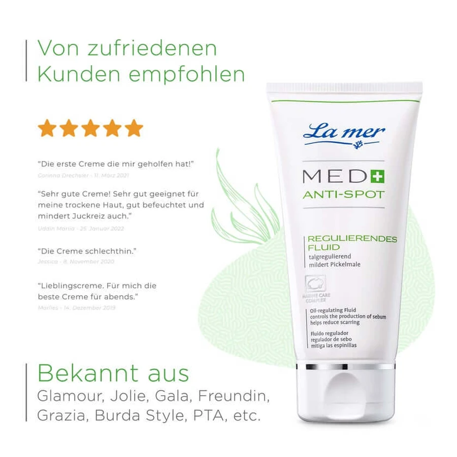 La mer MED+ ANTI-SPOT Regulierendes Fluid ohne Parfum 50 ml