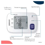 OMRON RS4 Automatische Polsbloeddrukmeter 1 stuk