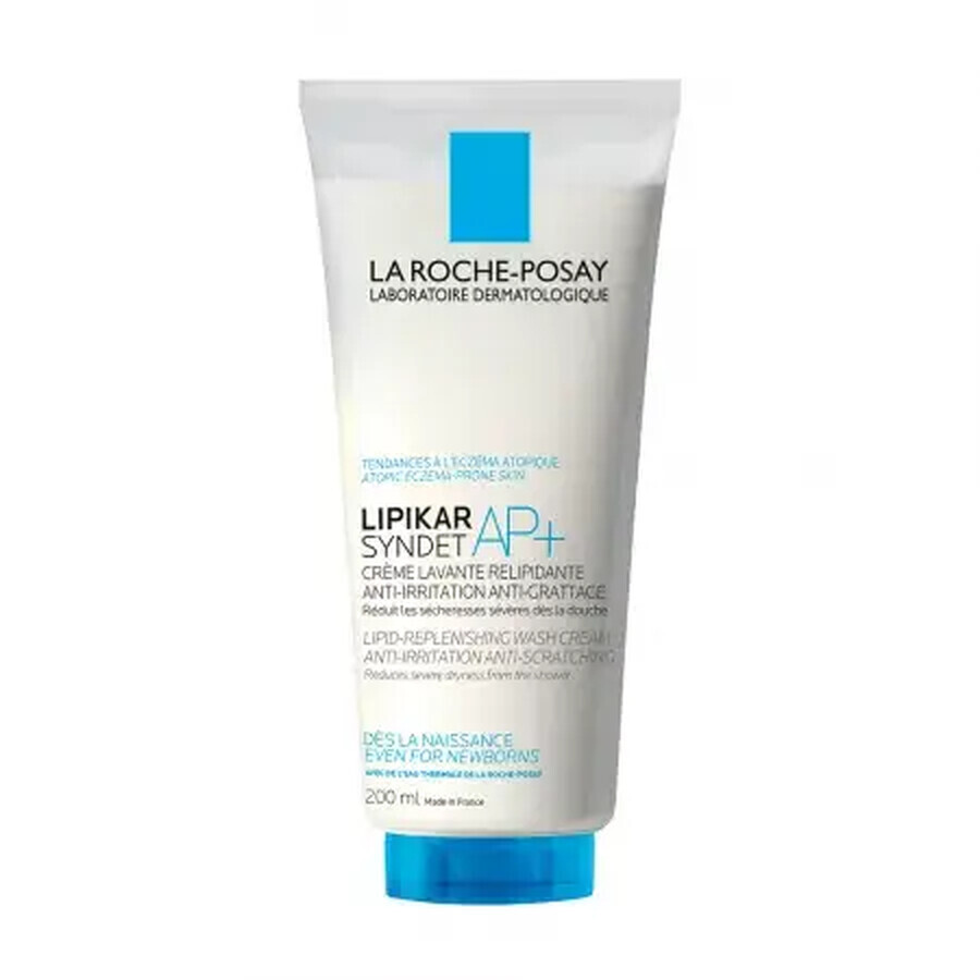 La Roche-Posay Lipikar - Syndet AP+ Crema Detergente Corpo, 200ml