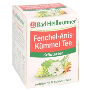 BAD Heilbrunner Fennel-Anise-Cumin Tea 8X2,0 g