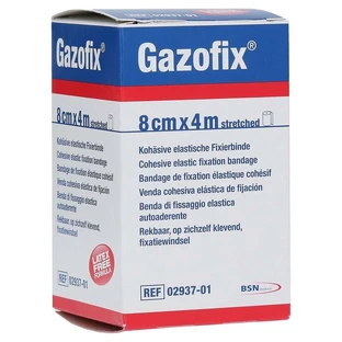 Gazofix venda de fijación cohesiva 8 cmx4 m 1 ud.