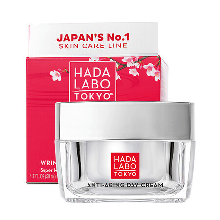 Geurvrije anti-aging dagcrème met super hyaluronzuur, 50 ml, Hada Labo Tokyo